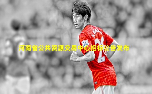 河南省公共资源交易中心招标公告发布